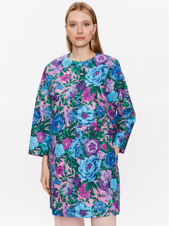 Weekend By Max Mara Calmi Printed Coat 2350110231 001