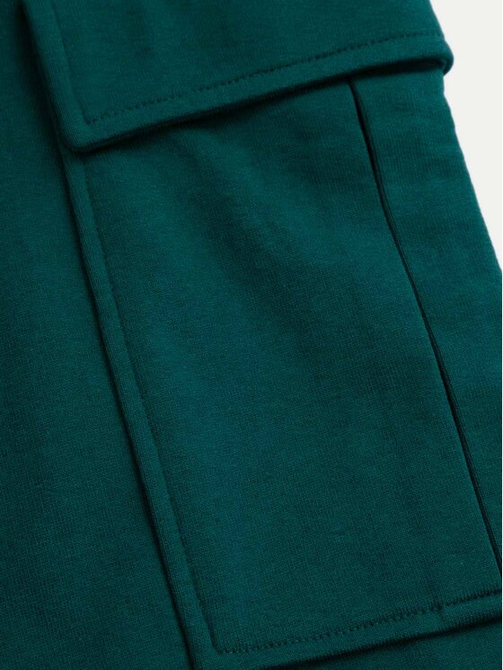 Coccodrillo Coccodrillo Spodnie dresowe ZC4120101SGJ Zielony Regular Fit