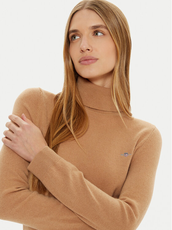 Gant Gant Dolčevita 4805263 Bež Regular Fit