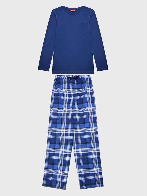 cyberjammies pyjama riley 6730 bleu marine