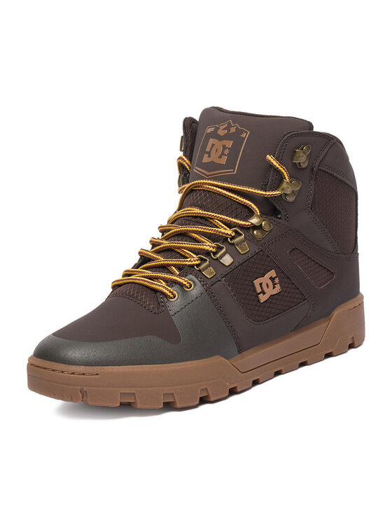 DC Shoes DC Shoes Superge EO-PURE HIGH TOP WR BOOT DC01803210 Temno rjava