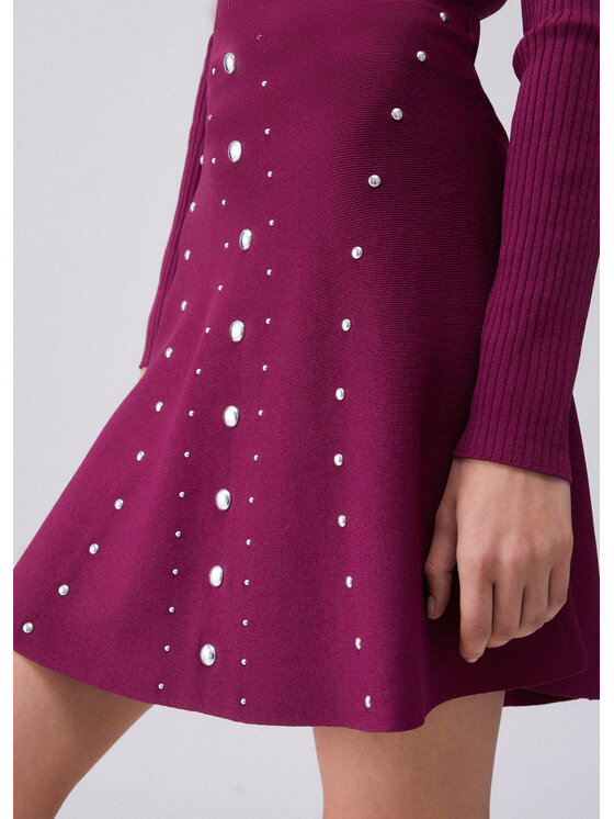 Liu Jo Liu Jo Minigonna WA6091MS55N92428 Viola Regular Fit