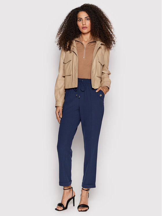 Pantaloni di tessuto TA2093 T8423 Blu scuro