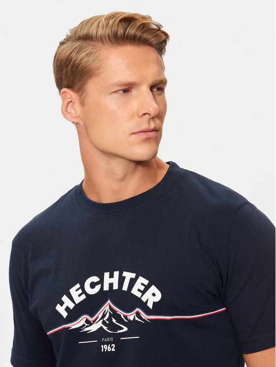 Hechter Paris Hechter Paris T-Shirt 75014 142919 Granatowy Regular Fit