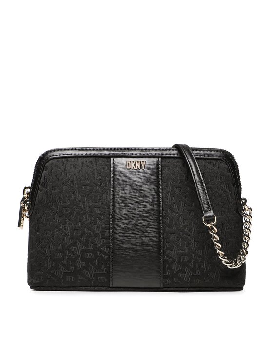 DKNY Ročna torba Bryant Park Dome Cbo R31EF655 Črna
