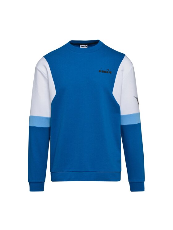 Diadora Diadora Bluza SWEATSHIRT CREW DIADORA CLUB Niebieski Basic Fit