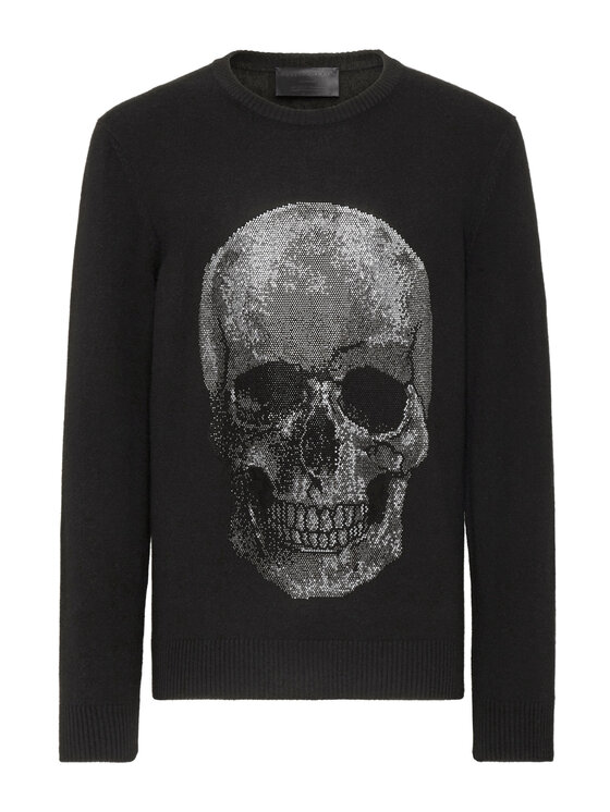 PHILIPP PLEIN PHILIPP PLEIN Longsleeve 1637 Nero Regular Fit