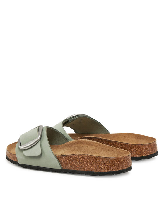 Birkenstock Birkenstock Nazouváky Madrid Big Buckle 1029293 Zelená