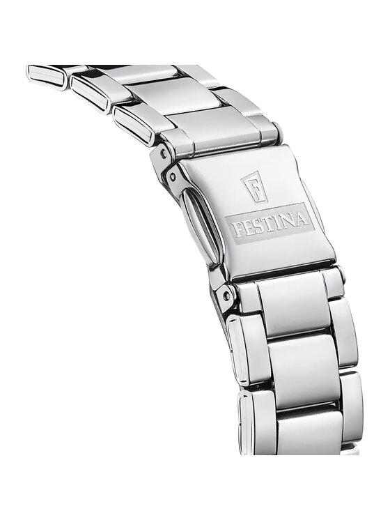 Festina Festina Zegarek F20683-6 Srebrny