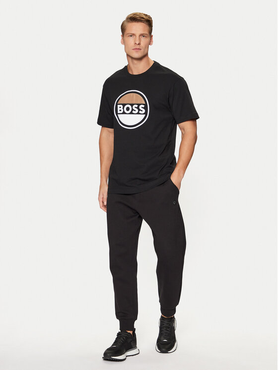 BOSS BOSS Majica 50496223 Črna Regular Fit