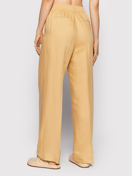 Pantaloni di tessuto Pinky 4433840 Beige Loose Fit...