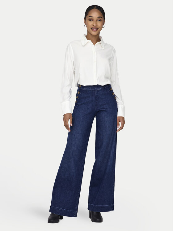 ONLY ONLY Koszula Berit 15320243 Biały Regular Fit