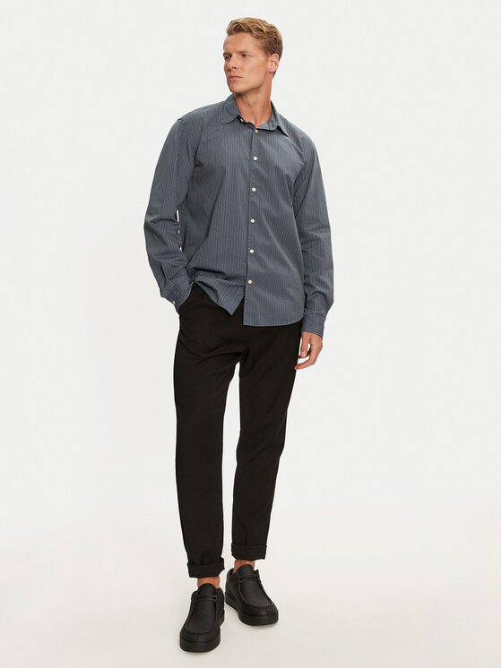 Marc O'Polo Marc O'Polo Camicia 428 7255 42118 Blu scuro Regular Fit