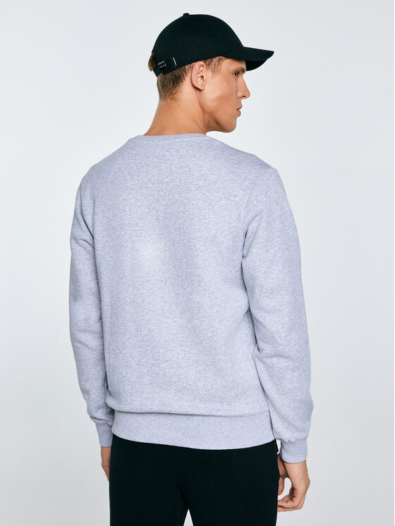 BIG STAR BIG STAR Bluza MARLTONES Szary Basic Fit