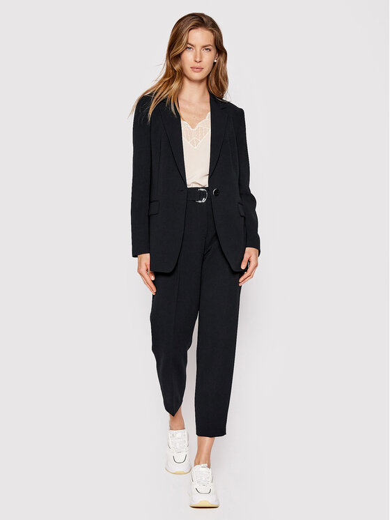 BOSS Boss Suknjič Jocalua 8 50457442 Črna Relaxed Fit