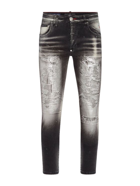 PHILIPP PLEIN PHILIPP PLEIN Jeansy 659 Černá Skinny Fit