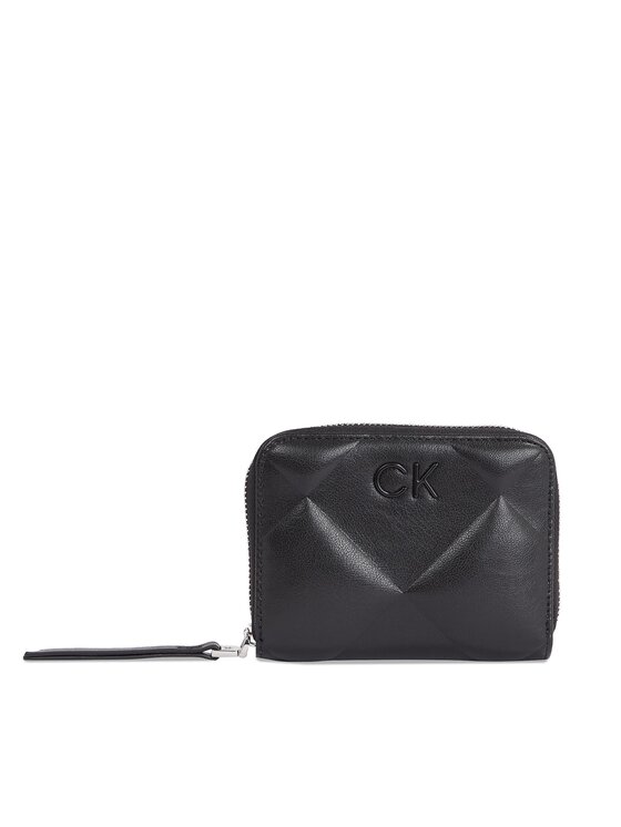 Portofel Mare de Damă Calvin Klein Quilt K60K611783 Negru