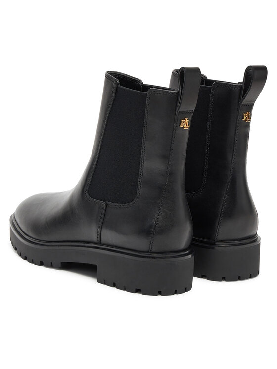 LAUREN RALPH LAUREN LAUREN RALPH LAUREN Kotníková obuv s elastickým prvkem 802967818001 Černá