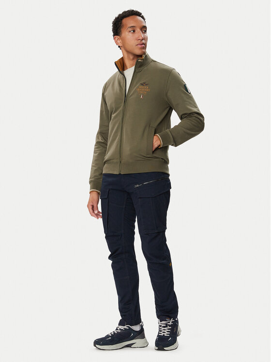 Aeronautica Militare Aeronautica Militare Mikina 262FE2135UF00662 Khaki Regular Fit