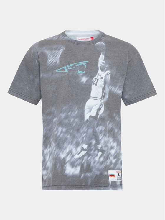 Mitchell & Ness T-krekls TCRW3401 Pelēks Regular Fit