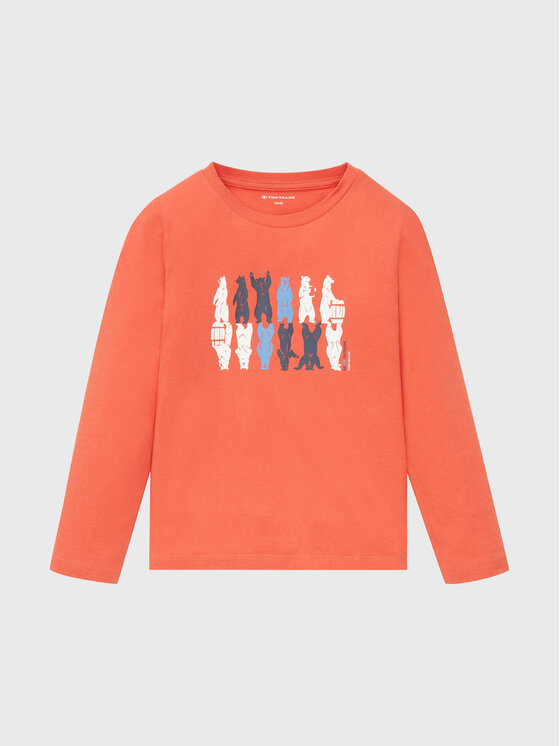 Tom Tailor Tom Tailor Palaidinė 1033833 Oranžinė Regular Fit
