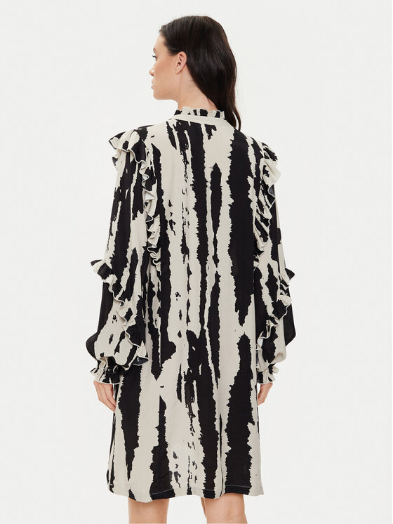 Karen by Simonsen Karen by Simonsen Vsakodnevna obleka Nime 10104892 Bež Relaxed Fit