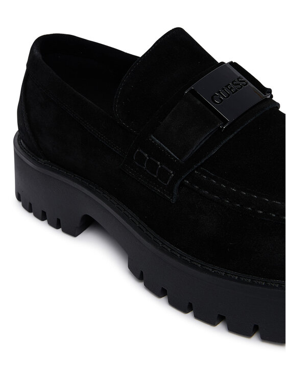 Guess Guess Loafersy FMTZIA SUE14 Czarny