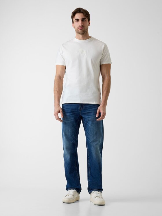 Guess Guess T-Shirt 183291 Bílá Classic Fit