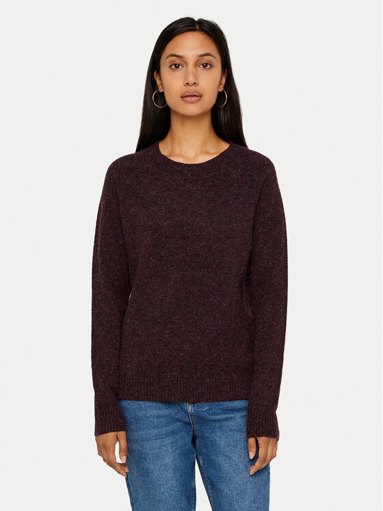 Vero Moda Vero Moda Pulover Doffy 10201022 Vișiniu Regular Fit