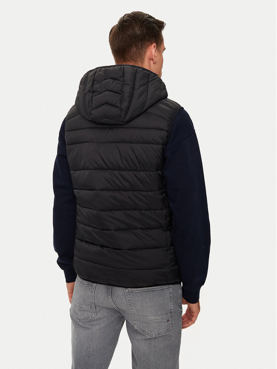 CMP CMP Αμάνικο Μπουφάν 34K2777 Μαύρο Regular Fit