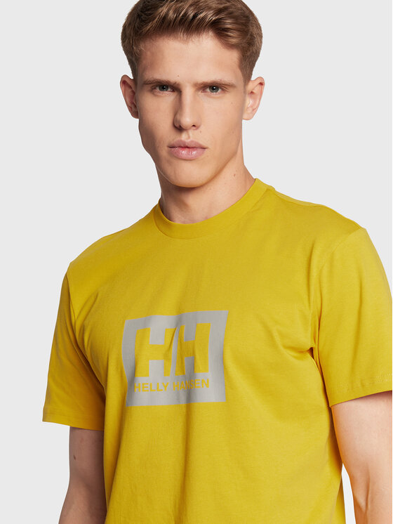 Helly Hansen Helly Hansen Футболка Box 53285 Жовтий Regular Fit
