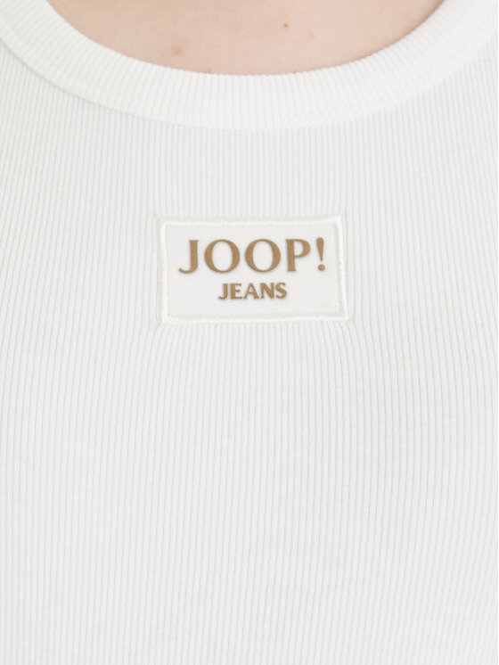JOOP! Jeans JOOP! Jeans Top 30046103 Bílá Slim Fit