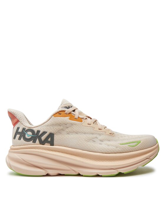 Hoka Tekaški čevlji Clifton 9 1127896 Bež