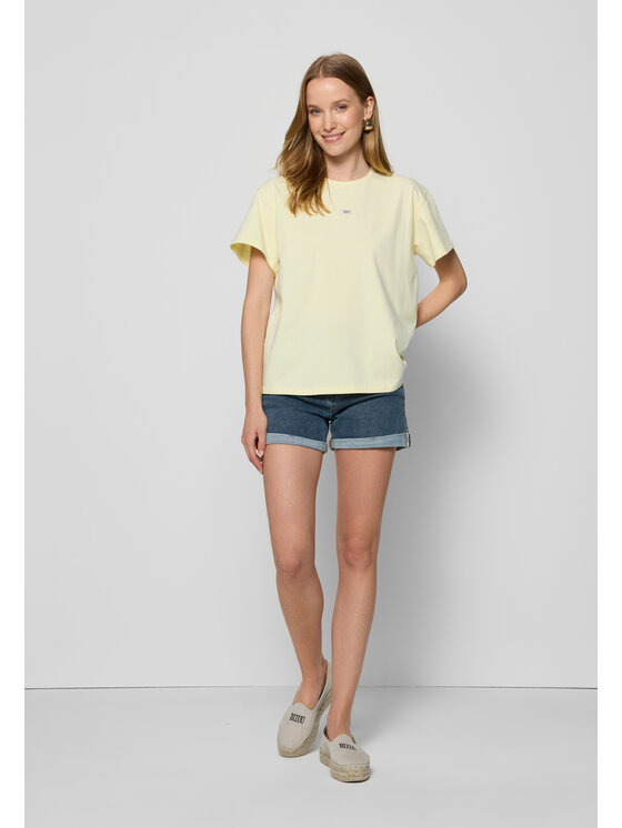 BIZUU BIZUU T-Shirt TISHALLE Żółty Standard Fit