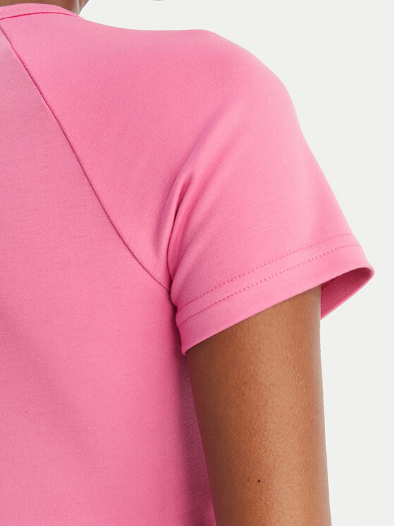 Juicy Couture Juicy Couture Póló Baby JCWCT126317 Rózsaszín Slim Fit