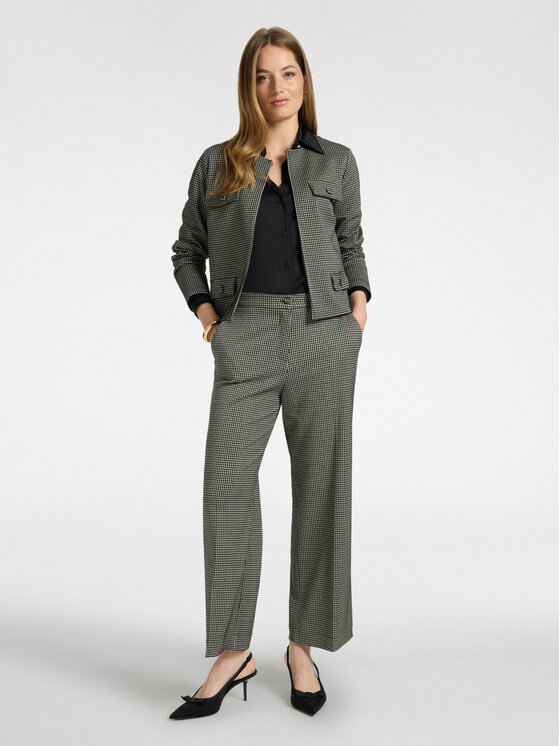 Elena Mirò Elena Mirò Koszula 5127P300366N033 Czarny Regular Fit