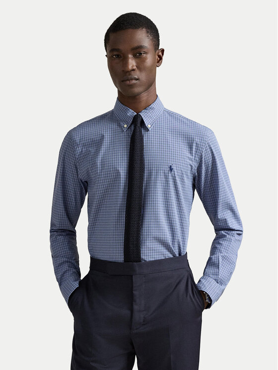 Polo Ralph Lauren Polo Ralph Lauren Košile 710968937010 Světle modrá Custom Fit