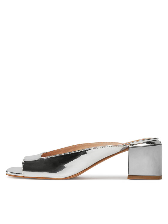 PINKO PINKO Şlapi Kai 06 SD0049 P005 Argintiu