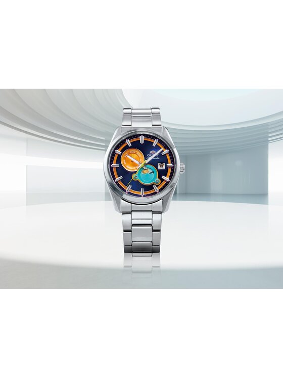 Orient Orient Zegarek RA-AK0316L30B Srebrny