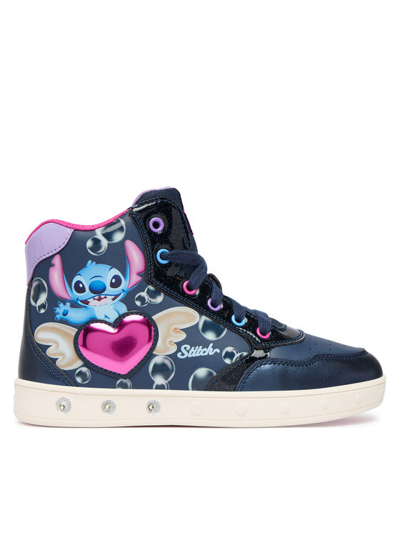 Geox Sneakers J Skylin Girl J668WE 054AJ C4268 D Bleumarin