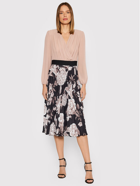 Rinascimento Rinascimento Φόρεμα καθημερινό CFC0105053003 Ροζ Regular Fit