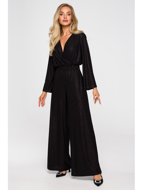 Made of Emotion Made of Emotion Jumpsuit M720 Nero Premium Fit