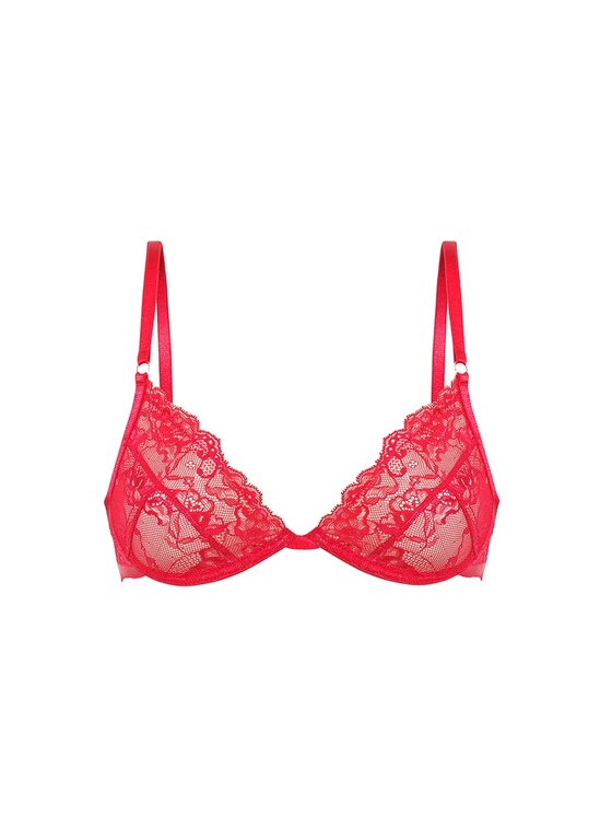 Love and Hate Love and Hate Reggiseno con ferretto Eve Rosso