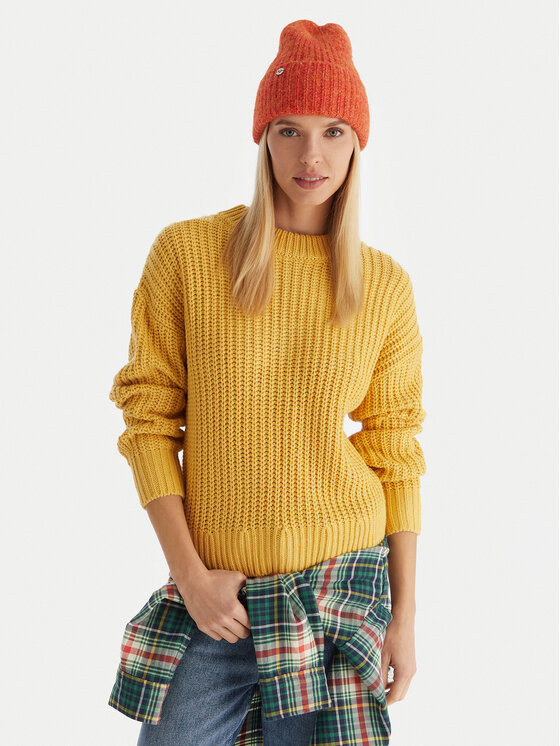 Roxy Roxy Светр Coming Home ERJSW03666 Жовтий Regular Fit