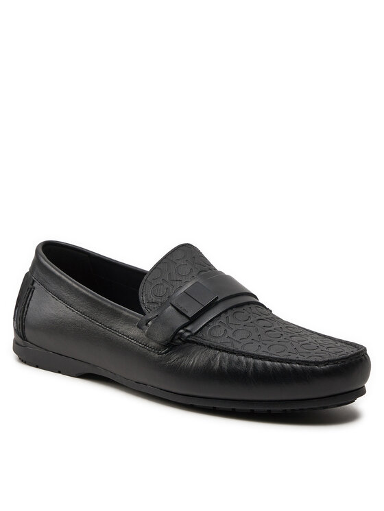 Calvin Klein Calvin Klein Mokassins Driver W/ Iconic Plaque Mono HM0HM01500 Schwarz