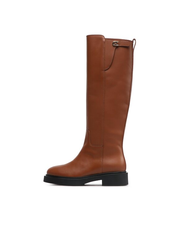Furla Furla Klassische Stiefel Legacy YF69FLG-BX1327-03B00-1-007-20-AL Braun