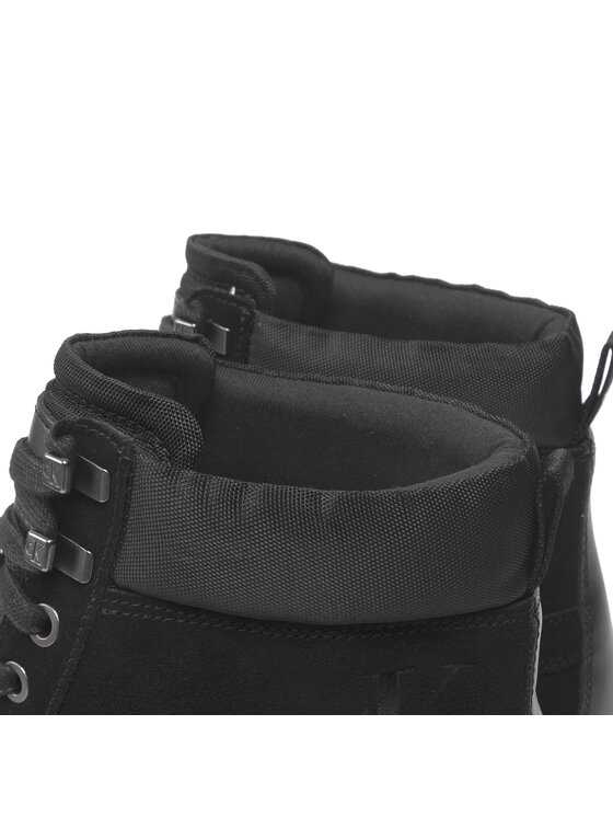 Calvin Klein Jeans Calvin Klein Jeans Ορειβατικά παπούτσια Lug Mid Laceup Boot Hike YM0YM00270 Μαύρο