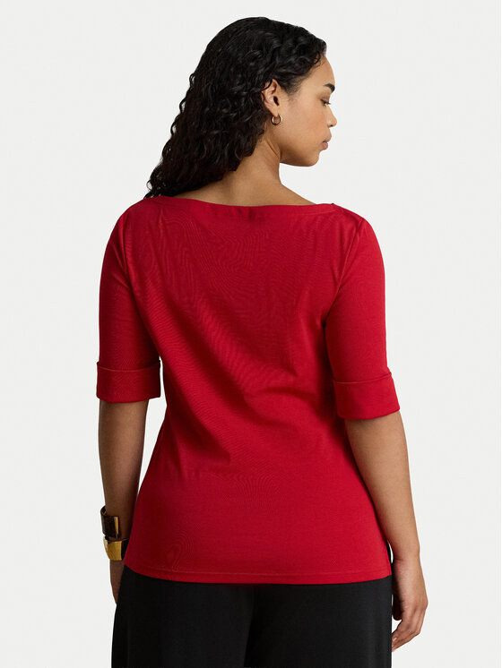 LAUREN RALPH LAUREN LAUREN RALPH LAUREN Bluza 200654963197 Rdeča Slim Fit