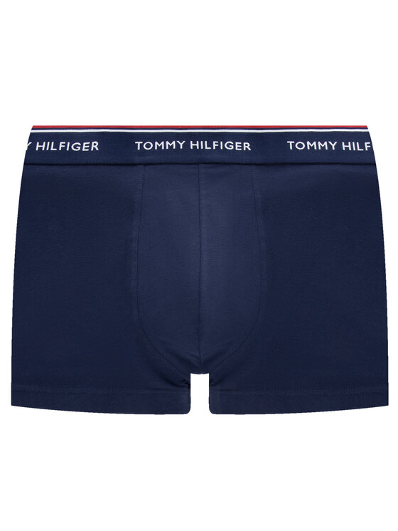 Tommy Hilfiger Tommy Hilfiger Komplet 3 par bokserek 3P Trunk 1U87903842 Granatowy