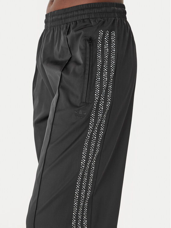 adidas adidas Pantaloni da tuta Pearl Firebird KC7863 Nero Loose Fit